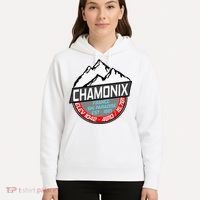 Ski Chamonix Mont Blanc France Skiing Paradise Hoodie thumb 5