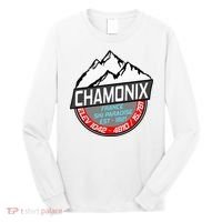 Ski Chamonix Mont Blanc France Skiing Paradise Long Sleeve Shirt thumb 0