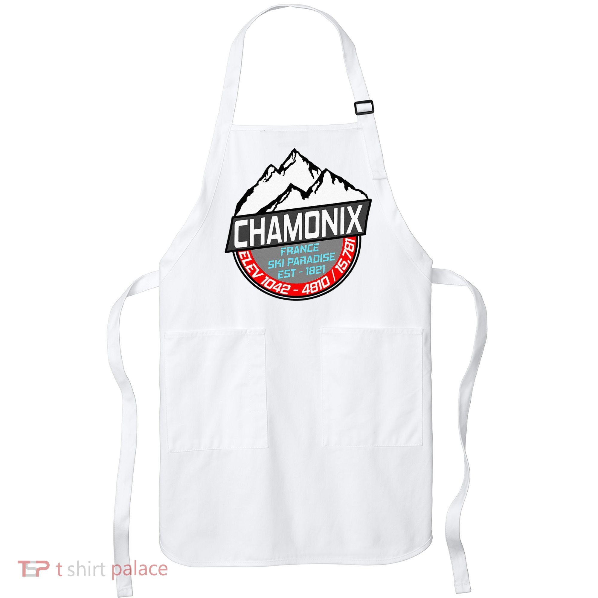 Ski Chamonix Mont Blanc France Skiing Paradise Apron