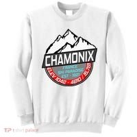 Ski Chamonix Mont Blanc France Skiing Paradise Sweatshirt thumb 0