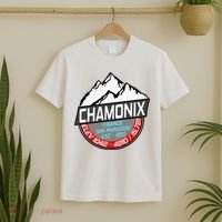 Ski Chamonix Mont Blanc France Skiing Paradise T-Shirt thumb 2