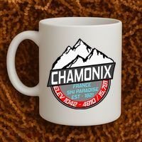 Ski Chamonix Mont Blanc France Skiing Paradise Coffee Mug thumb 2