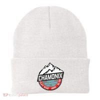 Ski Chamonix Mont Blanc France Skiing Paradise Beanie thumb 0