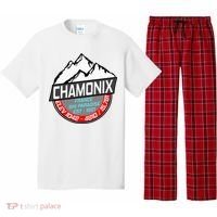 Ski Chamonix Mont Blanc France Skiing Paradise Pajama Set thumb 0