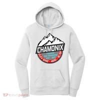 Ski Chamonix Mont Blanc France Skiing Paradise Women's Hoodie thumb 0