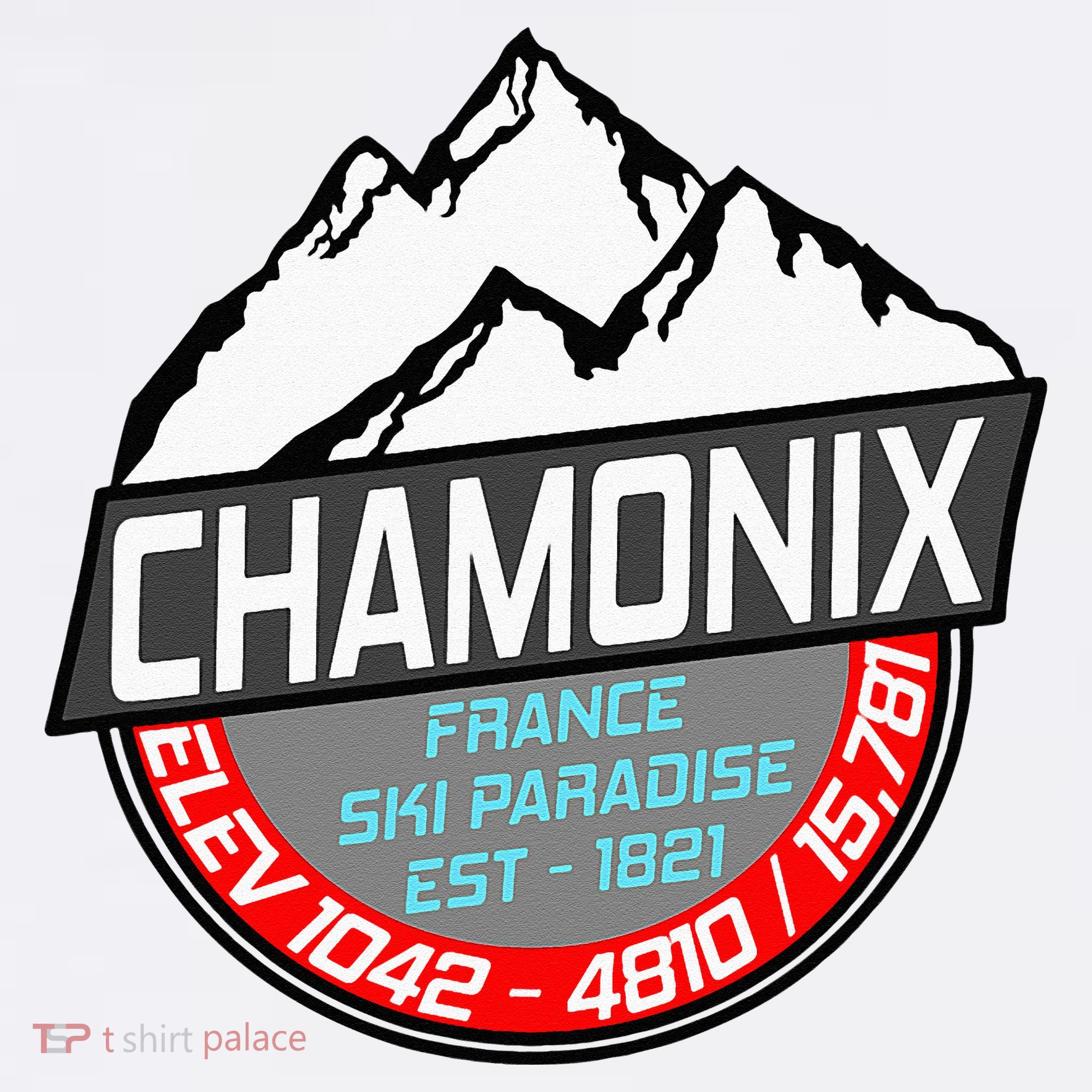 Ski Chamonix Mont Blanc France Skiing Paradise Women's Hoodie