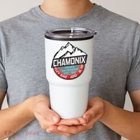 Ski Chamonix Mont Blanc France Skiing Paradise Tumbler thumb 2