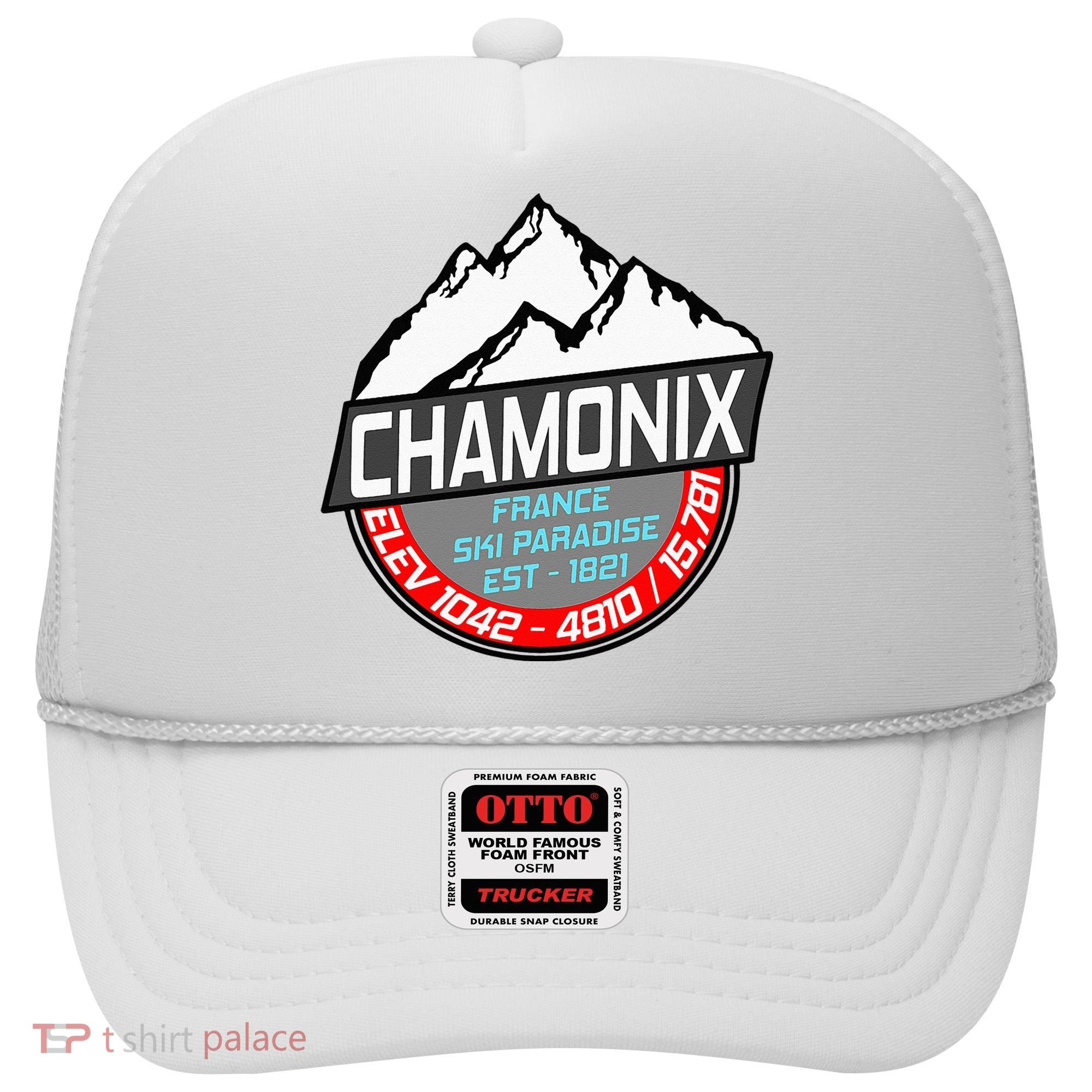 Ski Chamonix Mont Blanc France Skiing Paradise Hat