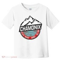 Ski Chamonix Mont Blanc France Skiing Paradise Toddler T-Shirt thumb 0