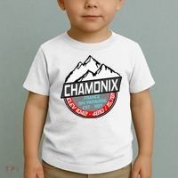 Ski Chamonix Mont Blanc France Skiing Paradise Toddler T-Shirt thumb 2