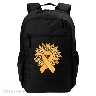 Sarcoma Cancer Meaningful Gift Sunflower Sarcoma Cancer Awareness Gift Backpack