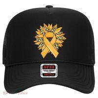 Sarcoma Cancer Meaningful Gift Sunflower Sarcoma Cancer Awareness Gift Hat thumb 0