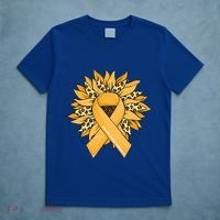 Sarcoma Cancer Meaningful Gift Sunflower Sarcoma Cancer Awareness Gift T-Shirt thumb 5