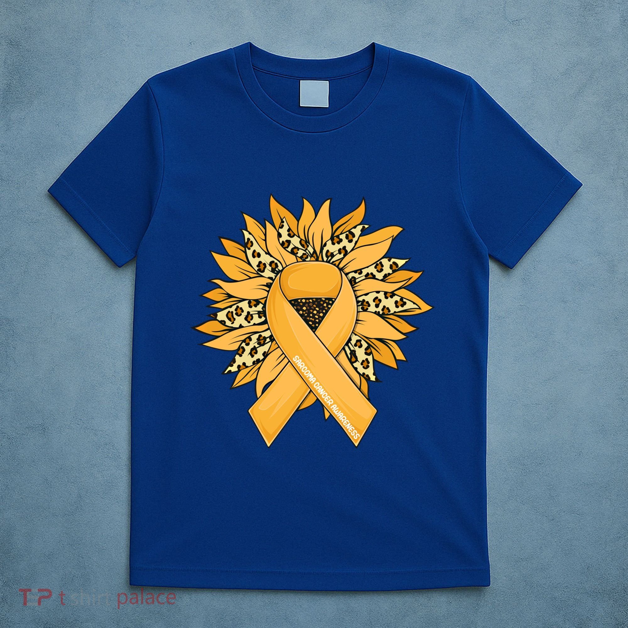 Sarcoma Cancer Meaningful Gift Sunflower Sarcoma Cancer Awareness Gift T-Shirt