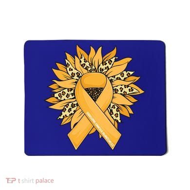 Sarcoma Cancer Meaningful Gift Sunflower Sarcoma Cancer Awareness Gift Mousepad