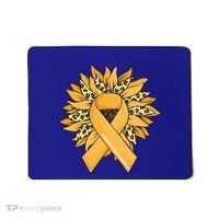 Sarcoma Cancer Meaningful Gift Sunflower Sarcoma Cancer Awareness Gift Mousepad thumb 0