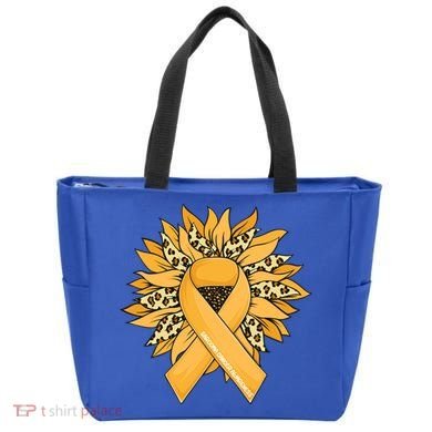 Sarcoma Cancer Meaningful Gift Sunflower Sarcoma Cancer Awareness Gift Tote Bag