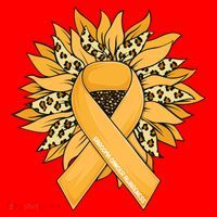 Sarcoma Cancer Meaningful Gift Sunflower Sarcoma Cancer Awareness Gift Santa Hat thumb 1