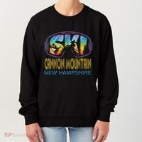Ski Cannon Mountain New Hampshire Skiing Vacation Women's Sweatshirt thumb 0