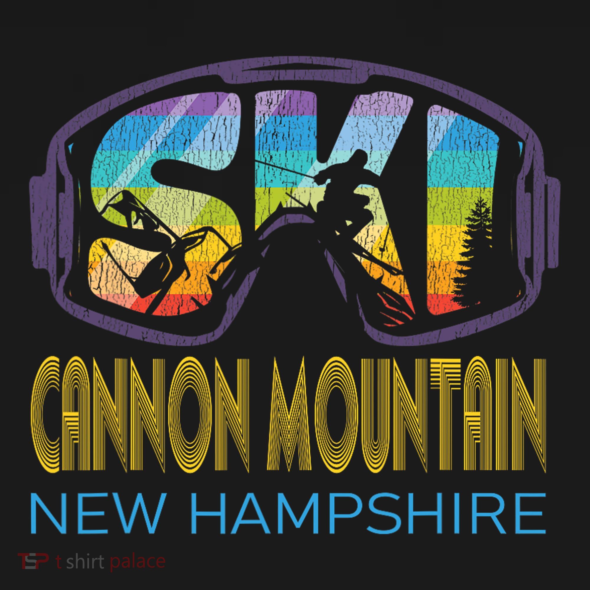 Ski Cannon Mountain New Hampshire Skiing Vacation Sweatshirt