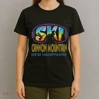 Ski Cannon Mountain New Hampshire Skiing Vacation T-Shirt thumb 4