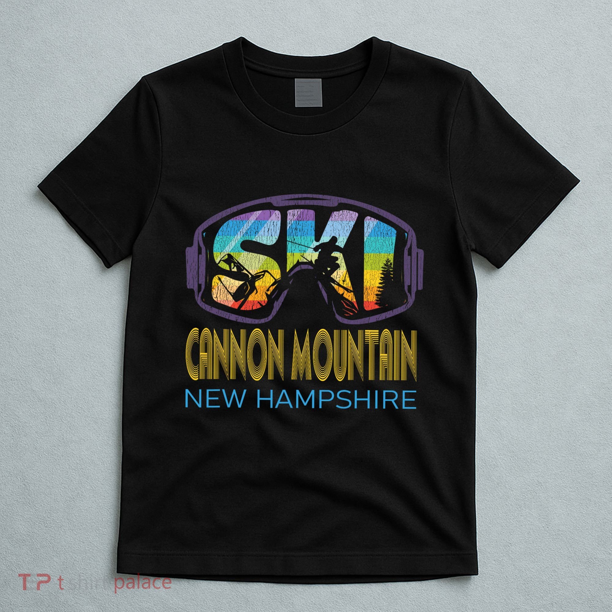 Ski Cannon Mountain New Hampshire Skiing Vacation T-Shirt