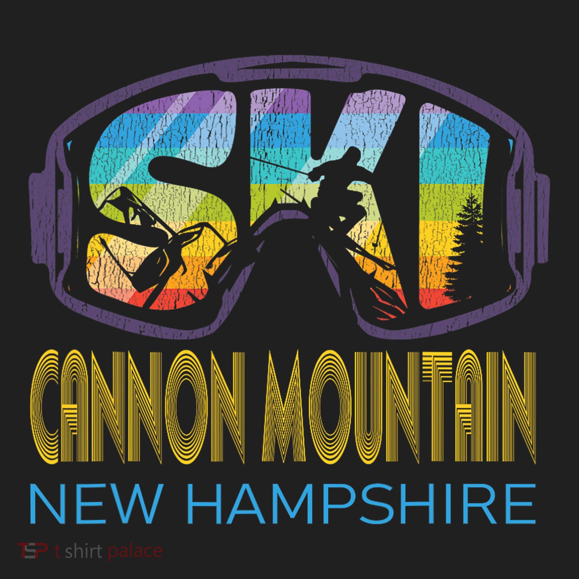Ski Cannon Mountain New Hampshire Skiing Vacation Beanie