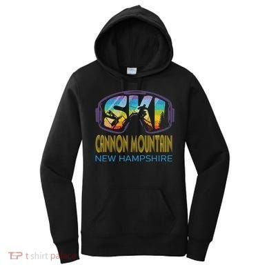 Ski Cannon Mountain New Hampshire Skiing Vacation Women's Hoodie