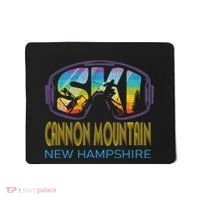 Ski Cannon Mountain New Hampshire Skiing Vacation Mousepad thumb 0