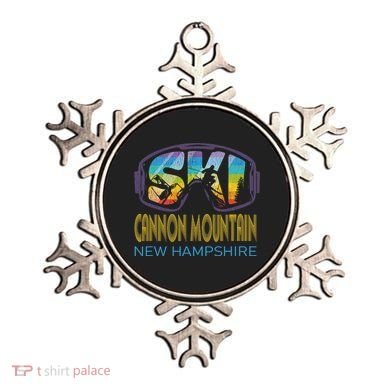 Ski Cannon Mountain New Hampshire Skiing Vacation Ornament
