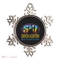 Ski Cannon Mountain New Hampshire Skiing Vacation Ornament thumb 0