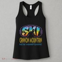 Ski Cannon Mountain New Hampshire Skiing Vacation Women's Tank Top thumb 3