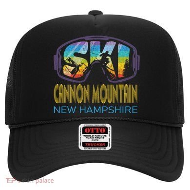Ski Cannon Mountain New Hampshire Skiing Vacation Hat