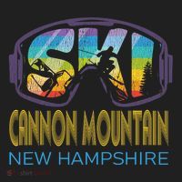 Ski Cannon Mountain New Hampshire Skiing Vacation Hat thumb 2