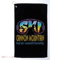 Ski Cannon Mountain New Hampshire Skiing Vacation Golf Towel thumb 0