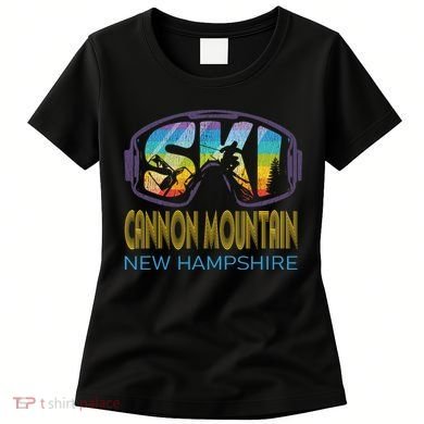 Ski Cannon Mountain New Hampshire Skiing Vacation Women's T-Shirt