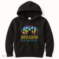 Ski Cannon Mountain New Hampshire Skiing Vacation Kids Hoodie thumb 0