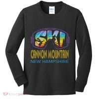 Ski Cannon Mountain New Hampshire Skiing Vacation Kids Long Sleeve Shirt thumb 0