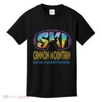 Ski Cannon Mountain New Hampshire Skiing Vacation Kids T-Shirt thumb 0