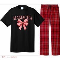 Spanish Compliment Mamacita Latino Hot Women Coquette Bow Pajama Set thumb 0