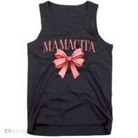 Spanish Compliment Mamacita Latino Hot Women Coquette Bow Tank Top thumb 0