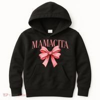 Spanish Compliment Mamacita Latino Hot Women Coquette Bow Kids Hoodie thumb 0