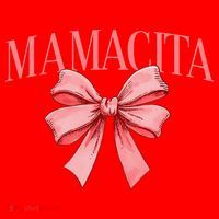 Spanish Compliment Mamacita Latino Hot Women Coquette Bow Santa Hat thumb 1