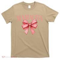 Spanish Compliment Mamacita Latino Hot Women Coquette Bow T-Shirt thumb 0