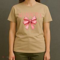 Spanish Compliment Mamacita Latino Hot Women Coquette Bow T-Shirt thumb 4