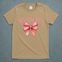 Spanish Compliment Mamacita Latino Hot Women Coquette Bow T-Shirt thumb 5