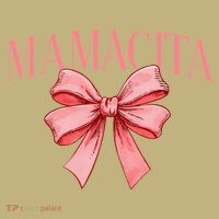 Spanish Compliment Mamacita Latino Hot Women Coquette Bow T-Shirt thumb 7