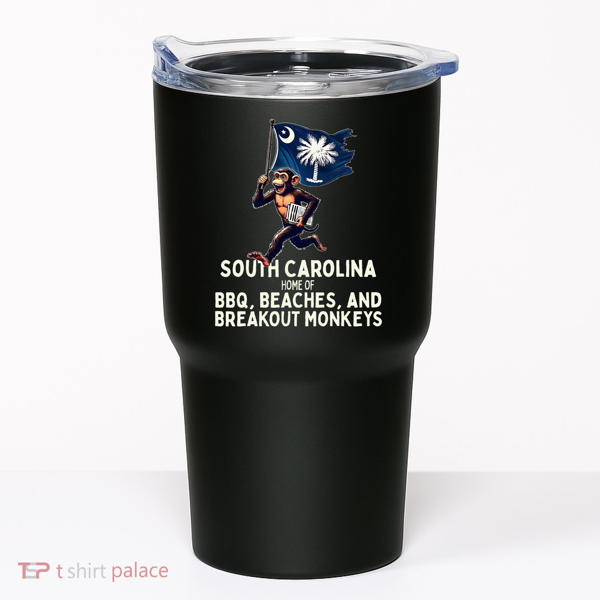 South Carolina Monkey Escape Funny Runaway Money Sc Tumbler