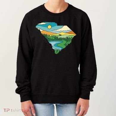 South Carolina Map Women's Sweatshirt