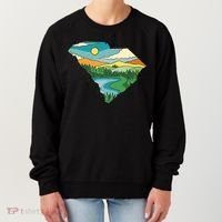 South Carolina Map Women's Sweatshirt thumb 0